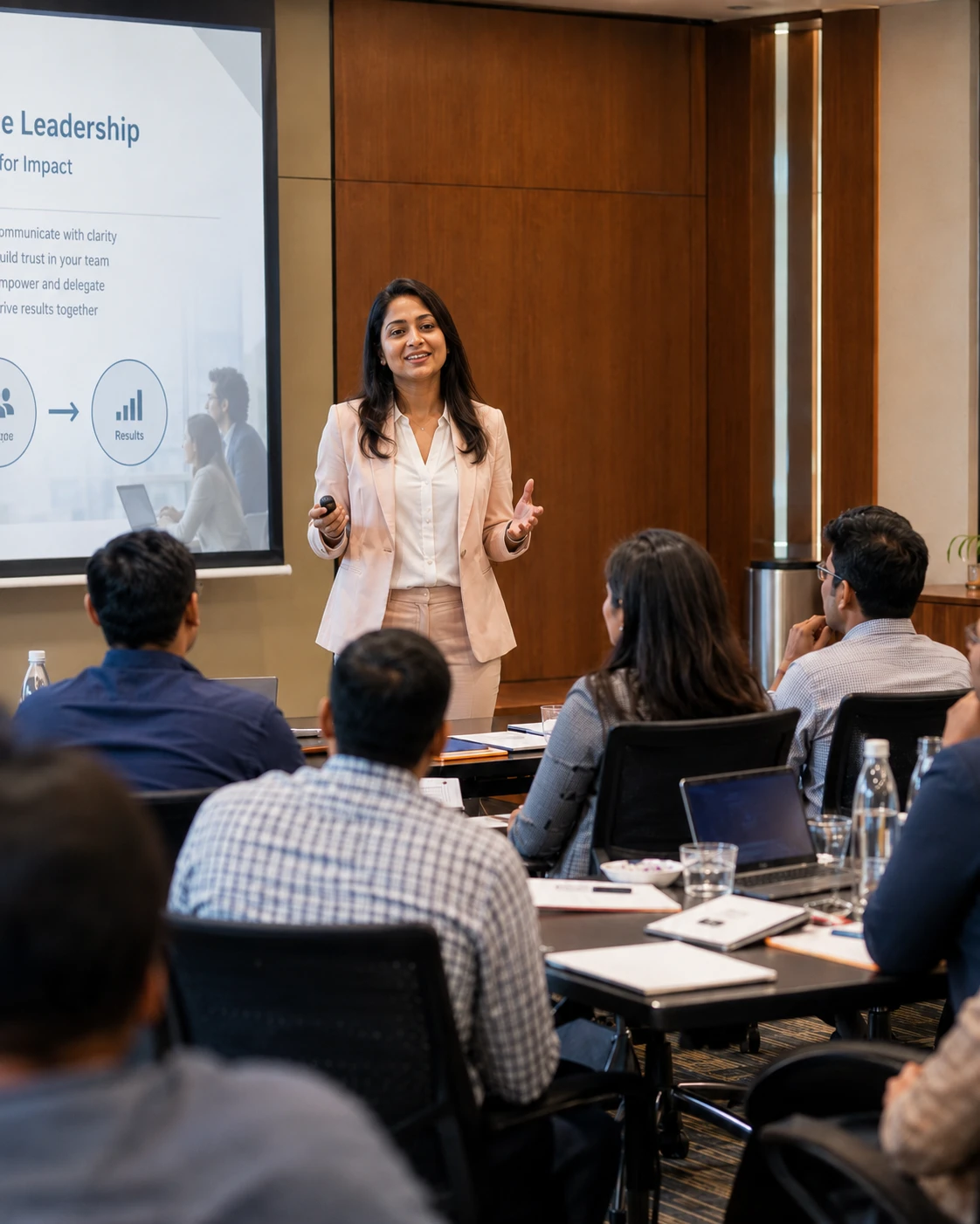 An engaging professional workshop in progress