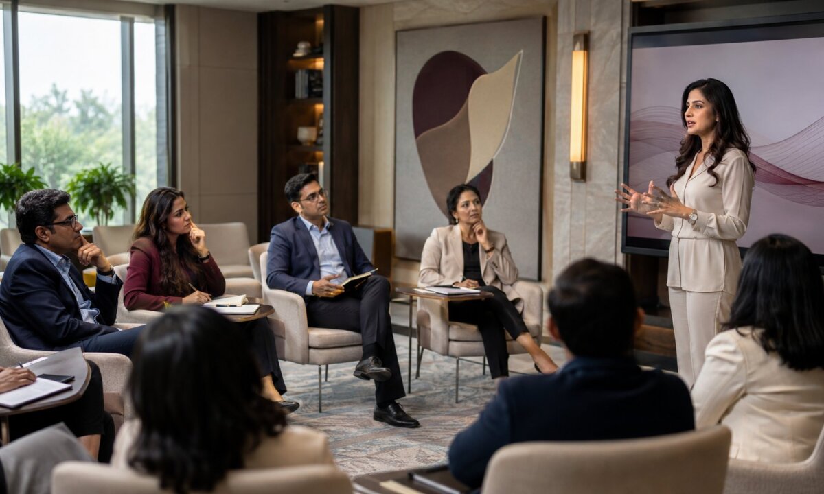 Executive development focused on leadership and emotional intelligence